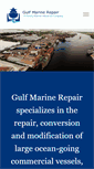 Mobile Screenshot of gulfmarinerepair.com